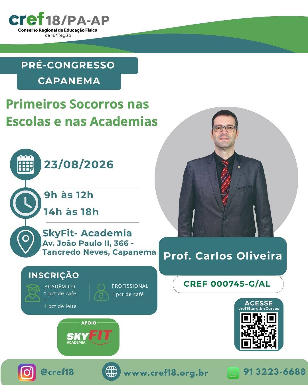 Curso em Capanema <!-- wp:paragraph -->
<p>Inscreva-ve: <a href="https://servicos.cref18.org.br/Cursos/index2/262">https://servicos.cref18.org.br/Cursos/index2/262</a></p>
<!-- /wp:paragraph -->