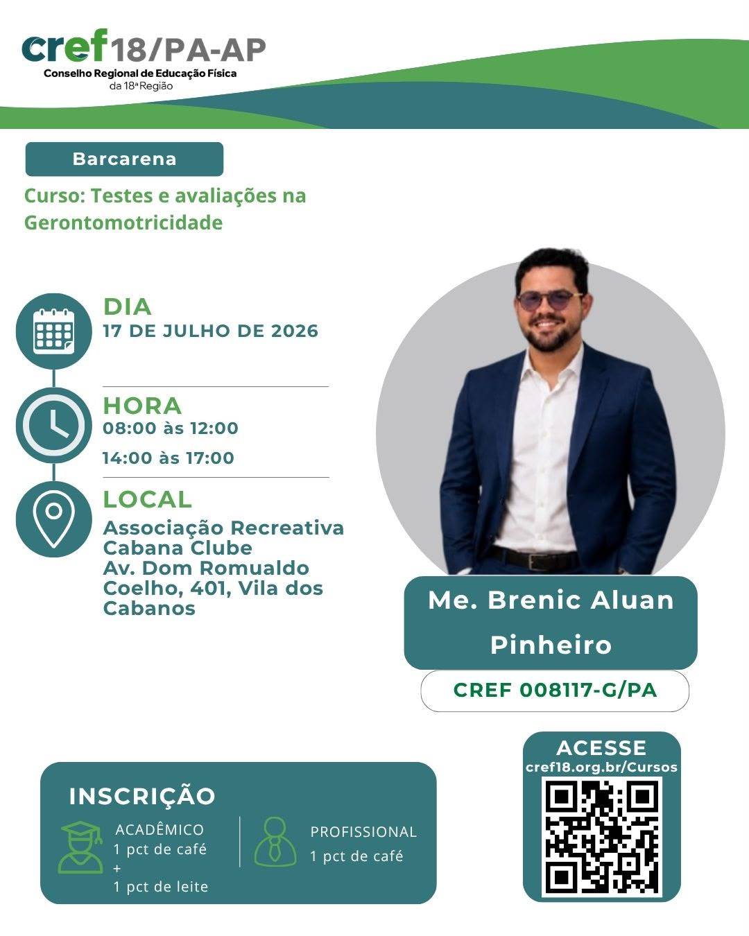 Curso em Barcarena <!-- wp:image {"lightbox":{"enabled":false},"id":11488,"sizeSlug":"full","linkDestination":"custom"} -->
<figure class="wp-block-image size-full"><a href="https://servicos.cref18.org.br/Cursos/index2/240"><img src="https://www.cref18.org.br/wp-content/uploads/2026/07/IMG-20260710-WA0046.jpg" alt="" class="wp-image-11488"/></a></figure>
<!-- /wp:image -->