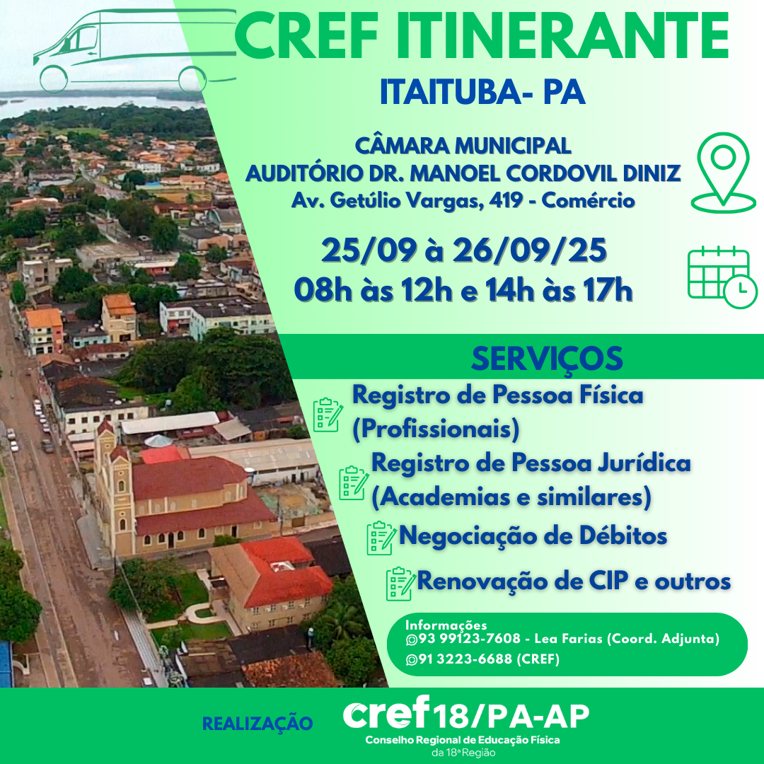 ITINERANTE EM ITAITUBA