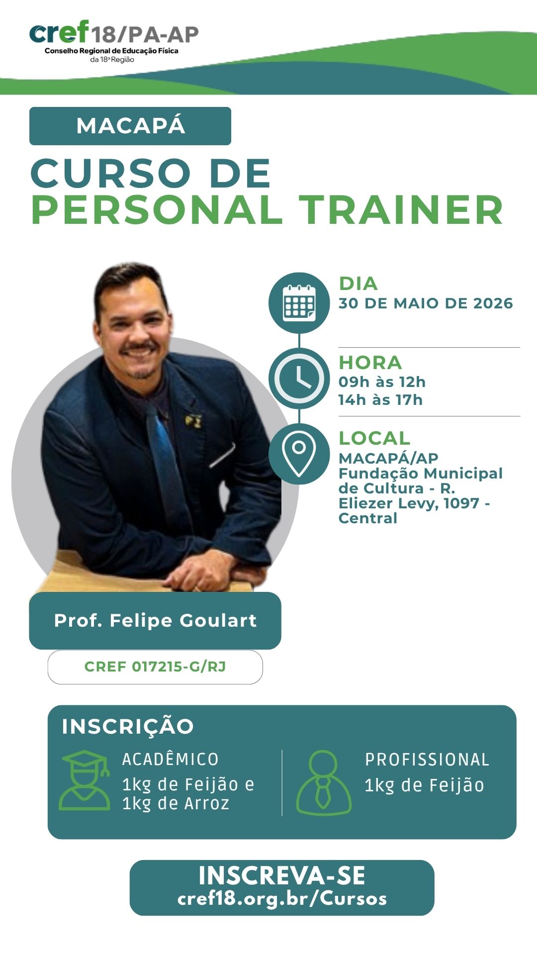 Curso de Personal Trainer Macapá