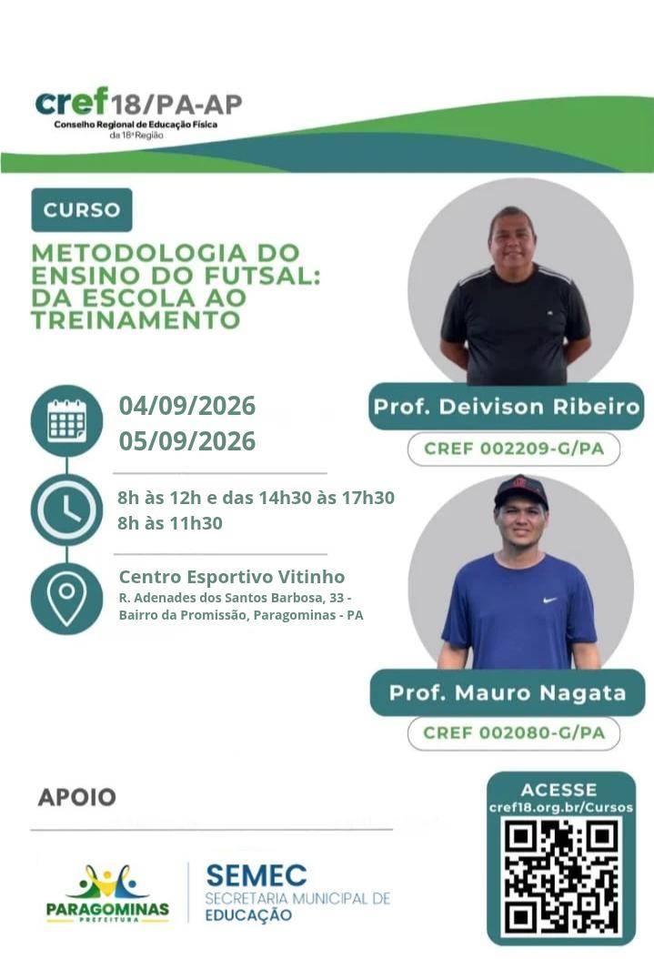<!-- wp:image {"lightbox":{"enabled":false},"id":12779,"sizeSlug":"large","linkDestination":"custom"} -->
<figure class="wp-block-image size-large"><a href="https://servicos.cref18.org.br/Cursos/index2/280"><img src="https://www.cref18.org.br/wp-content/uploads/2026/08/137930-699x1024.jpg" alt="" class="wp-image-12779"/></a></figure>
<!-- /wp:image -->